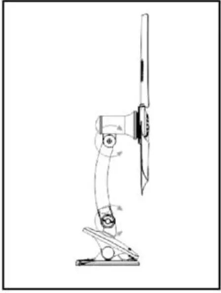 PowerPac PPC603 Electric Clip Fan 04