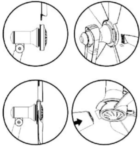 PowerPac PPC603 Electric Clip Fan 05