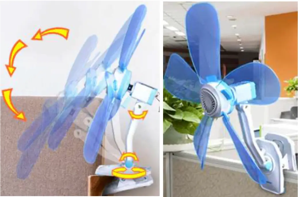 PowerPac PPC603 Electric Clip Fan 08