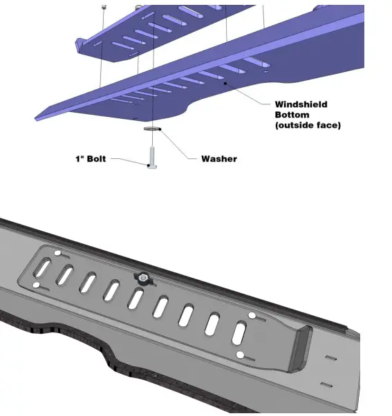 FALCON-RIDGE-PO-10RANGER-WD05-2010-Polaris-Ranger-Aero-Vent-Lexan-Windshield-FIG-3