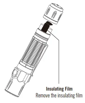 OLIGHT Warrior 3S LED Flashlight With Case, Belt Clip Battery Operated 2300 lm 176 g CHARGING1