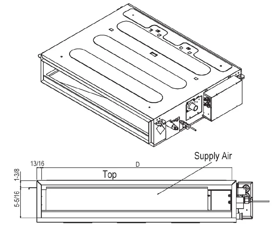 LG ARNU123L2G4 Low Static Single Zone Units 1