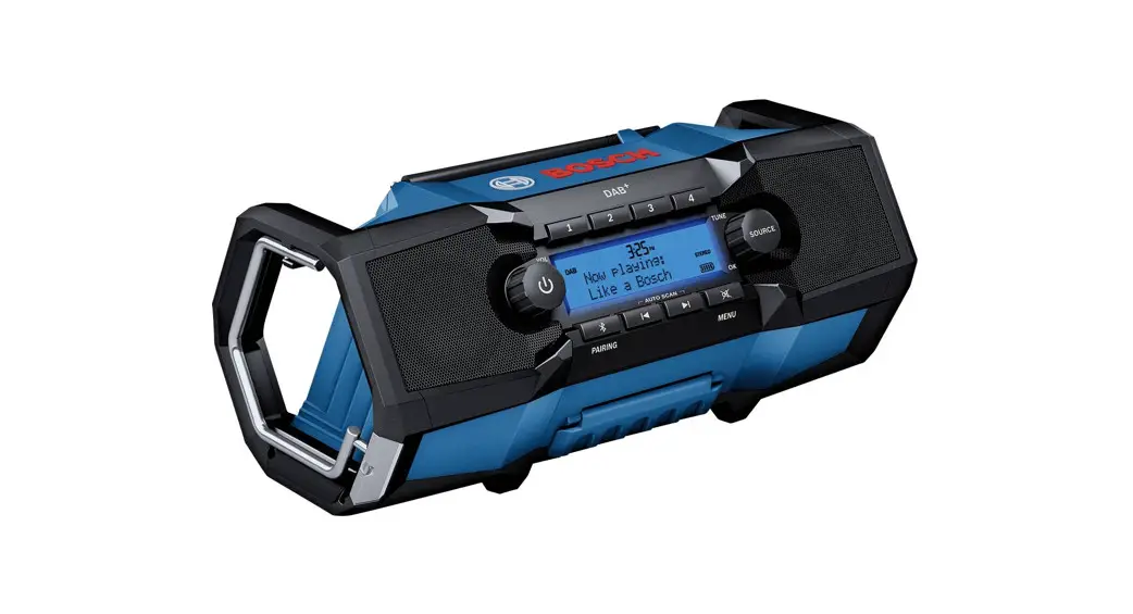 Bosch 18v-2 Sc Gpb Professional Workplace Fm Bluetooth Radio Instruction Manual