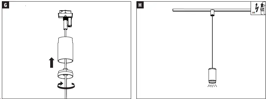 Paulmann-E27 -URail-Pendants-Corus-max.-50W-dimmable-230V-Black-fig 4