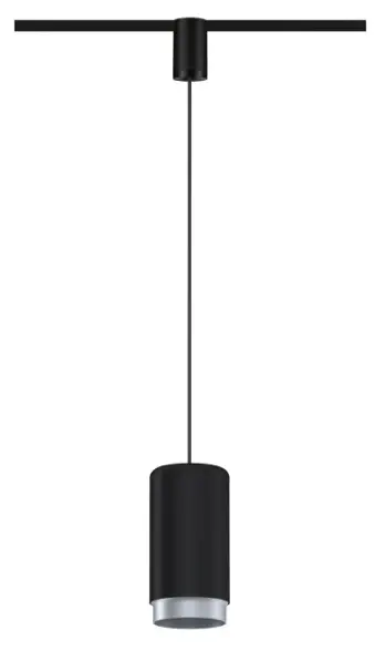 Paulmann-E27 -URail-Pendants-Corus-max.-50W-dimmable-230V-Black-product-img