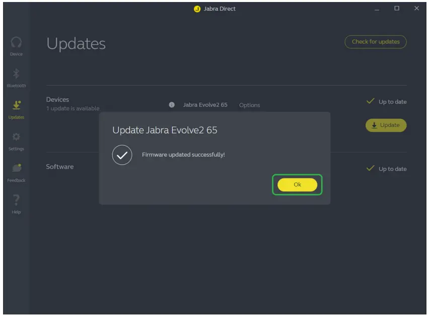 Updating the firmware