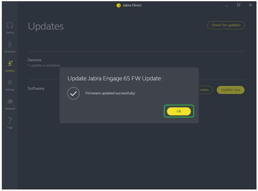 Updating the firmware