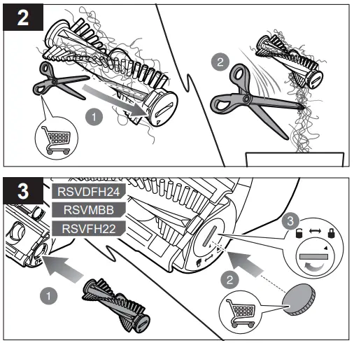 RYOBI RSV18 Series Cordless Brushed Stick User Manual