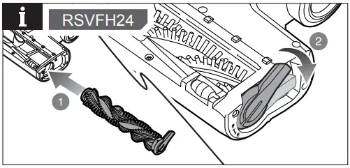 RYOBI RSV18 Series Cordless Brushed Stick User Manual