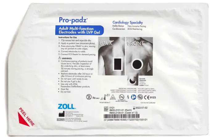 ZOLL-Pro-Padz-Cardiology-Specialty-Gel-Electrode-PRO