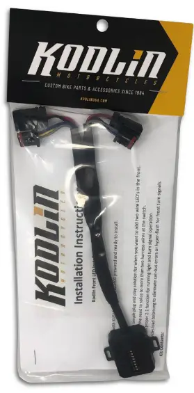 KODLin Front LED Install Kit KUS11550 for Harley-Davidson M8 Softails