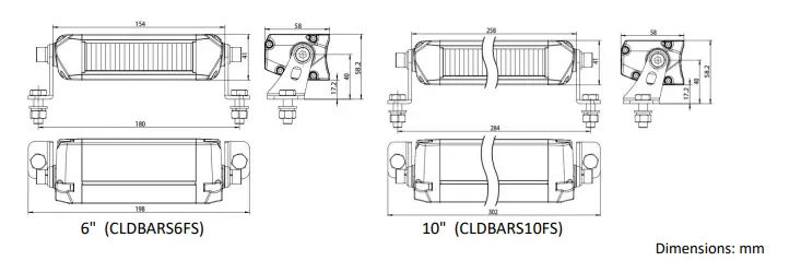 CLDBARS6FS-Street-Legal-Light-Bar-Fog -Strobe-FIG-1
