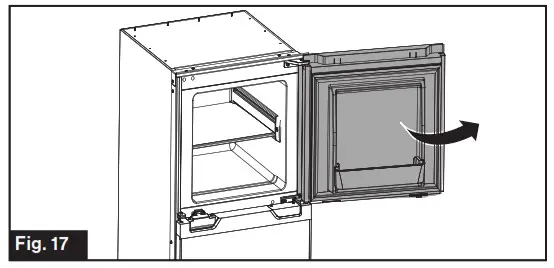 FURRION ACRCTIC 8 and 10 cu. ft - Adjusting the Shelf (Optional) 1