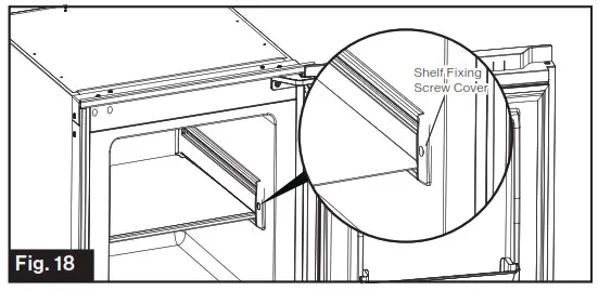 FURRION ACRCTIC 8 and 10 cu. ft - Adjusting the Shelf (Optional) 2
