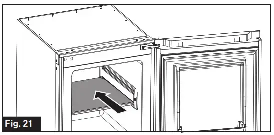 FURRION ACRCTIC 8 and 10 cu. ft - Adjusting the Shelf (Optional) 5