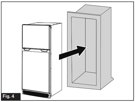 FURRION ACRCTIC 8 and 10 cu. ft - Installing the Refrigerator 4