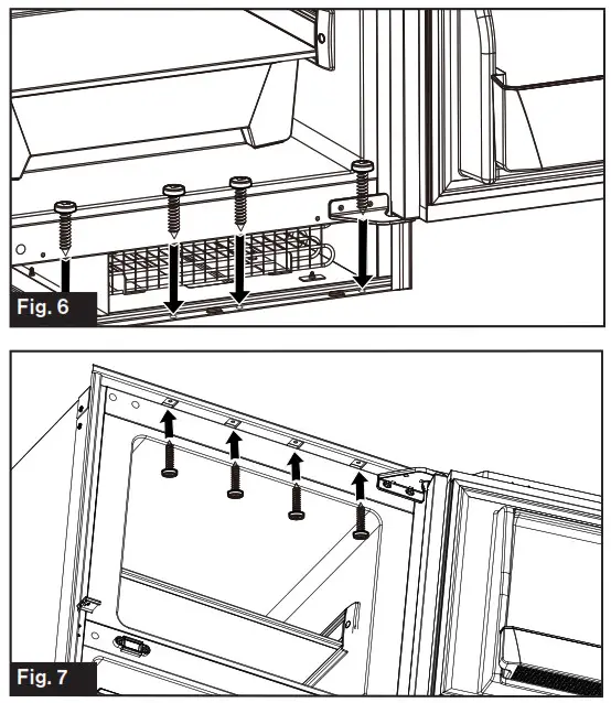 FURRION ACRCTIC 8 and 10 cu. ft - Installing the Refrigerator 6