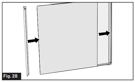 FURRION ACRCTIC 8 and 10 cu. ft - Replacing Refrigerator Door Panel 2