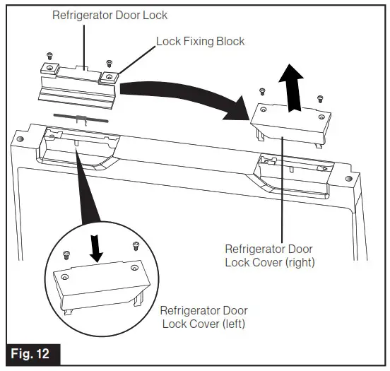 FURRION ACRCTIC 8 and 10 cu. ft - Reversing the Door Swing 4
