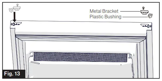 FURRION ACRCTIC 8 and 10 cu. ft - Reversing the Door Swing 5