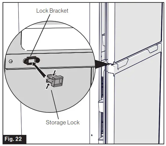 FURRION ACRCTIC 8 and 10 cu. ft - Storage Lock