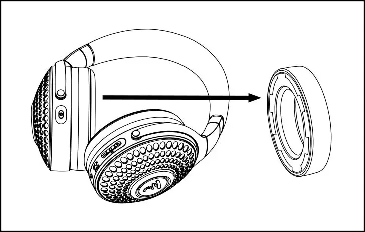 FOCAL Bathys HiFi Wireless Headset - Replacing the earpads