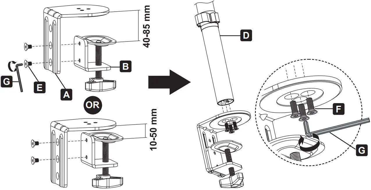 TRIPP LITE DDR1327SDFC-1 Dual Flat Screen B01