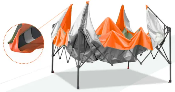 EAGLE PEAK E169EPT-ORG-AZ-Straight Leg-Pop-Up-Canopy-Tent-Instant-Outdoor-Canopy-FIG- (1)