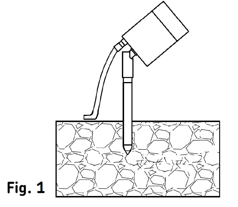Knightsbridge LSPIKEA IP65 4W Aluminium Spike with Adjustable Head 1