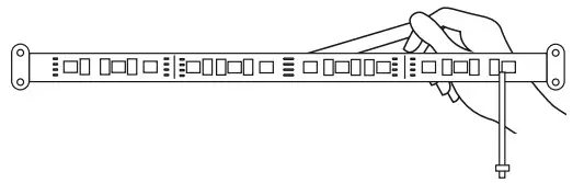 Adolbo LED Lights for Car - adhesive backing