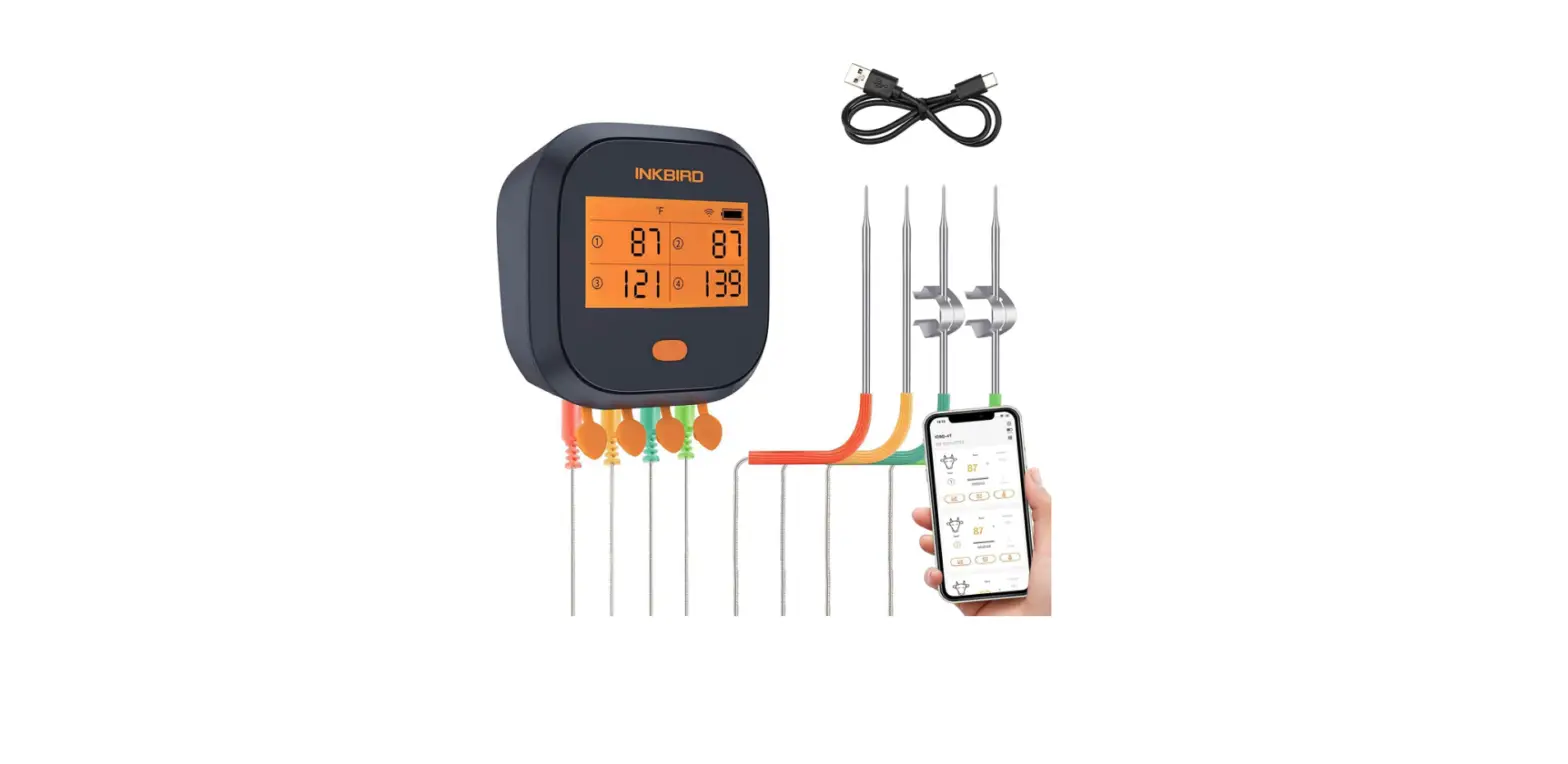 Inkbird Ibbq-4t Wifi Grill Meat Thermometer User Manual