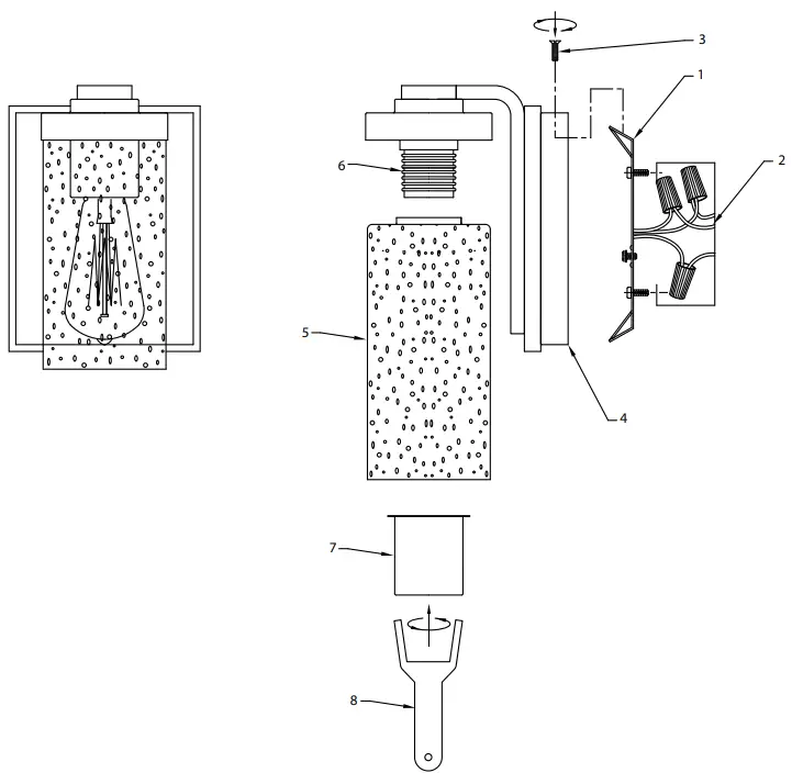 KICHLER 45926CLP Dalwood 55 in 1 Light Classic Pewter Transitional Vanity Light