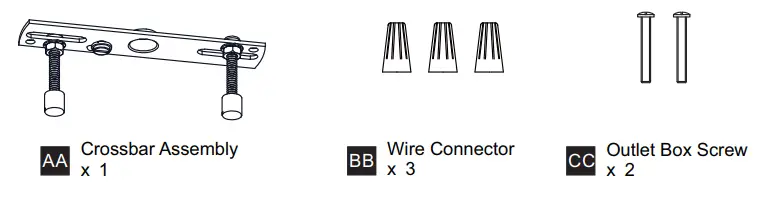 QUOIZEL PCDPR1714BWS PCDPR2814BWS Semi Flush Mount Lights-fig2