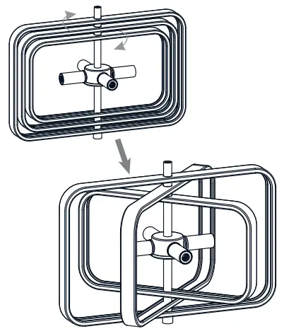 QUOIZEL PCDPR1714BWS PCDPR2814BWS Semi Flush Mount Lights-fig3