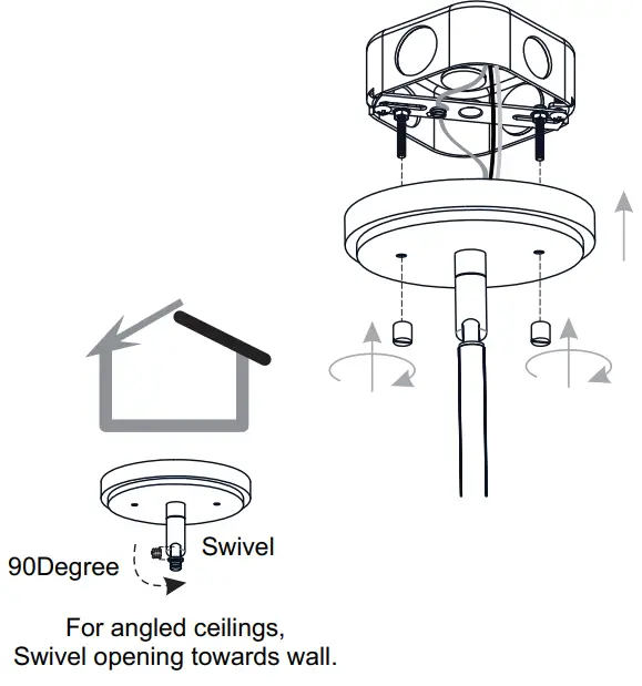 QUOIZEL PCDPR1714BWS PCDPR2814BWS Semi Flush Mount Lights-fig9