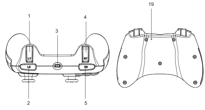 EasySMX VG-C221 2.4G Wireless Controller -