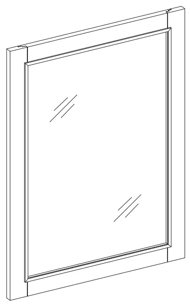 Kathy Ireland 1591MR-22-241, 1591MR-22-247 22 Inch Mirror -
