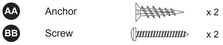 Kathy Ireland 1591MR-22-241, 1591MR-22-247 22 Inch Mirror - Hardware Used