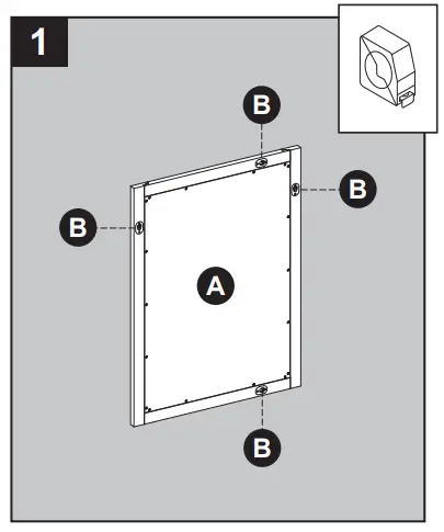 Kathy Ireland 1591MR-22-241, 1591MR-22-247 22 Inch Mirror - distance between