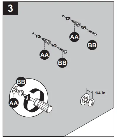 Kathy Ireland 1591MR-22-241, 1591MR-22-247 22 Inch Mirror - drill pilot