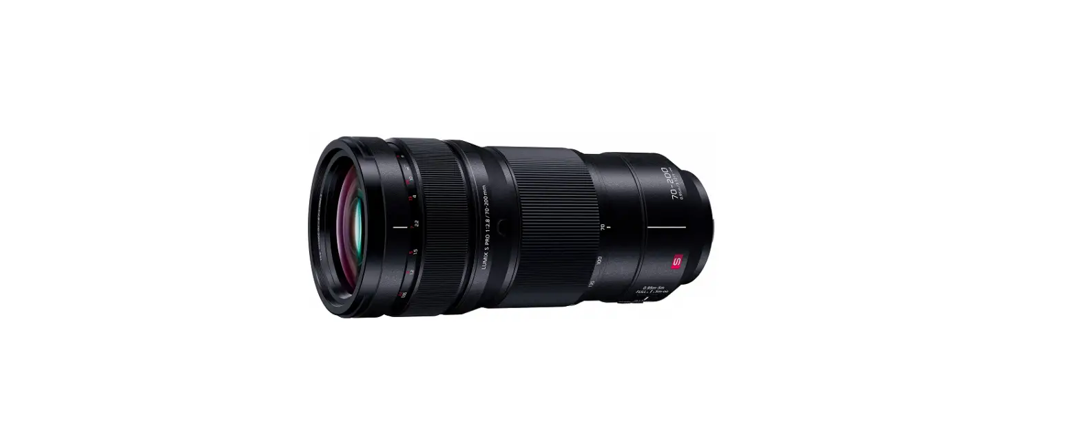 Panasonic S-e70200 Interchangeable Lens For Digital Camera Instruction Manual