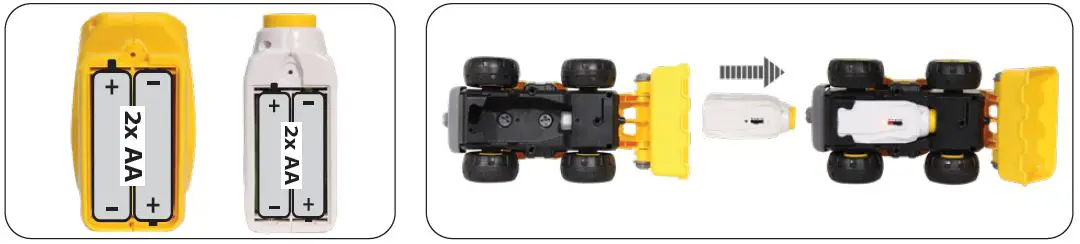 JAMARA 405225 First RC Kids Radlader-3