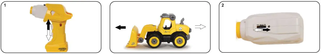 JAMARA 405225 First RC Kids Radlader-4