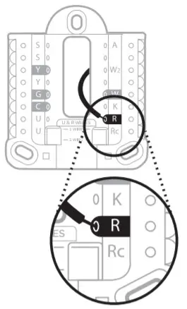 Honeywell T9 Smart Thermostat RCHT9510WFW2003 - Determine Correct R-Switch Position 2