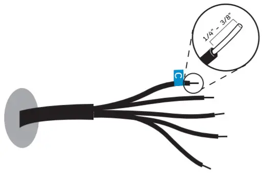 Honeywell T9 Smart Thermostat RCHT9510WFW2003 - Label unused wire