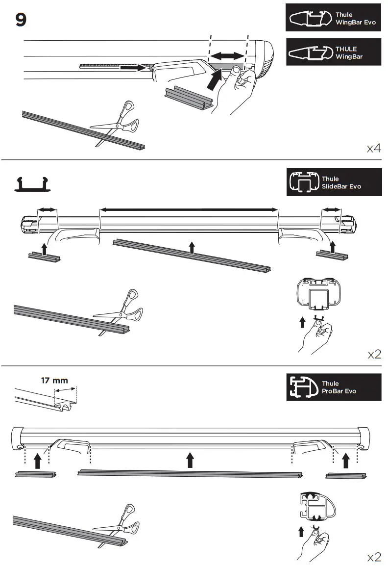 THULE 710600 Evo Flush Rail - fig 12