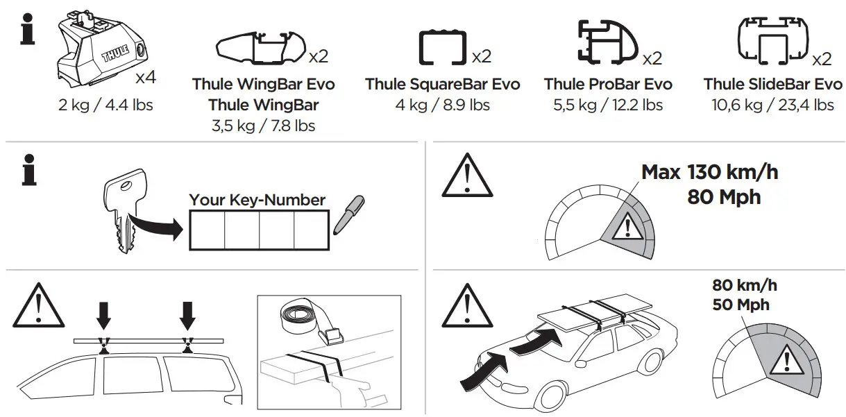 THULE 710600 Evo Flush Rail - fig 3