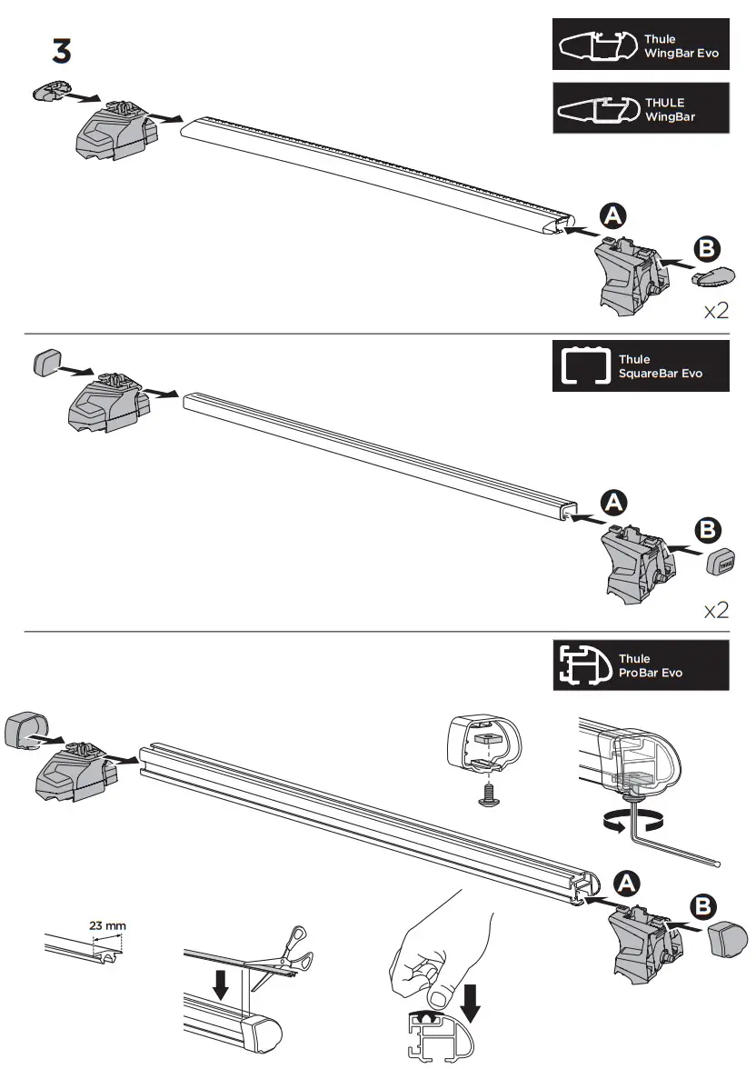 THULE 710600 Evo Flush Rail - fig 8
