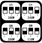 Wattage Adjustable