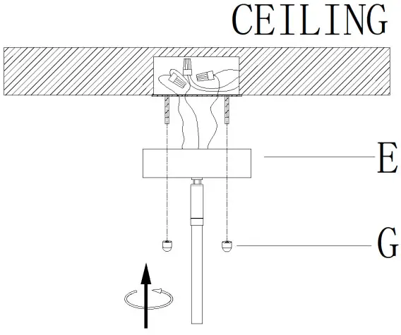 ZEVNI A04638 Frey 5-Light Gold Modern-Contemporary LED Chandelier - Figure 10